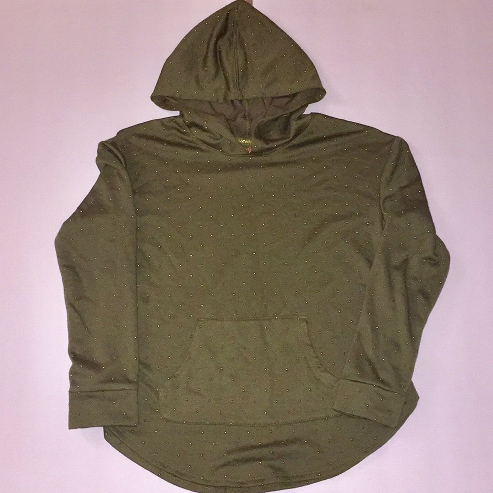 Cat & Jack hooded pullover w/ hood. (girls)